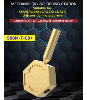 گرم کننده آی سی چسبی و سوکت مکانیک +Mechanic 900M-T-C9