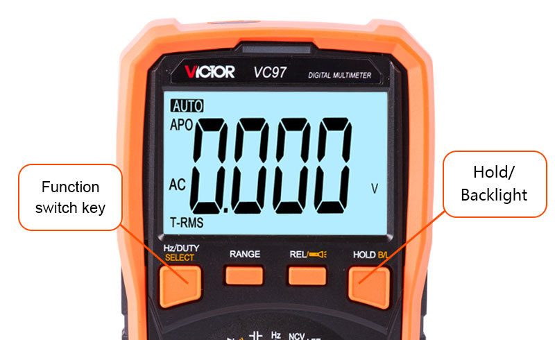 مولتی متر اورجینال ویکتورVICTOR VC97