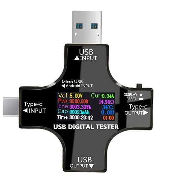 تستر شارژر و مانیتورینگ چندکاره J7-C USB